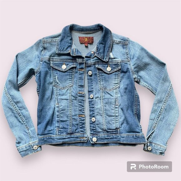 Seven 7 for all Mankind Youth Denim, Size L - Picture 1 of 10